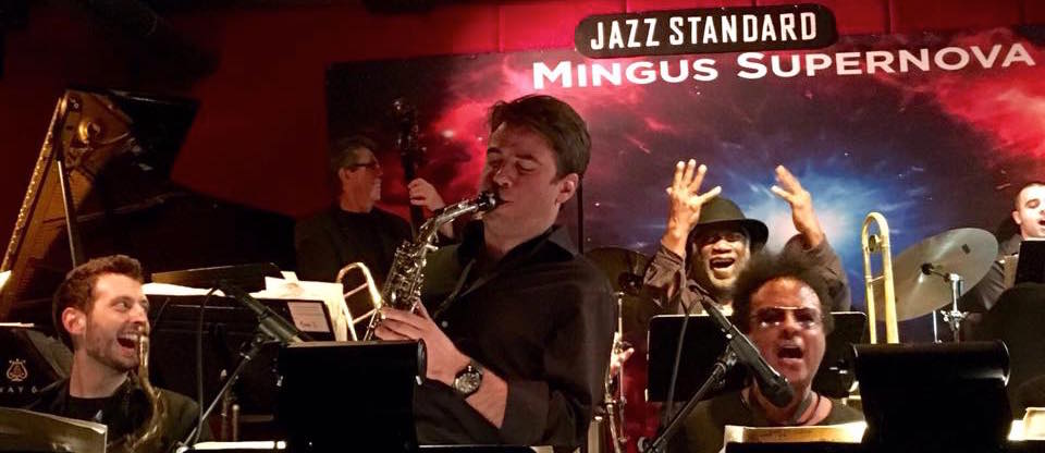 Alex Terrier With The Mingus Big Band At The Jazz Standard In NYC