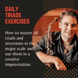 Jazz course daily triads exercises