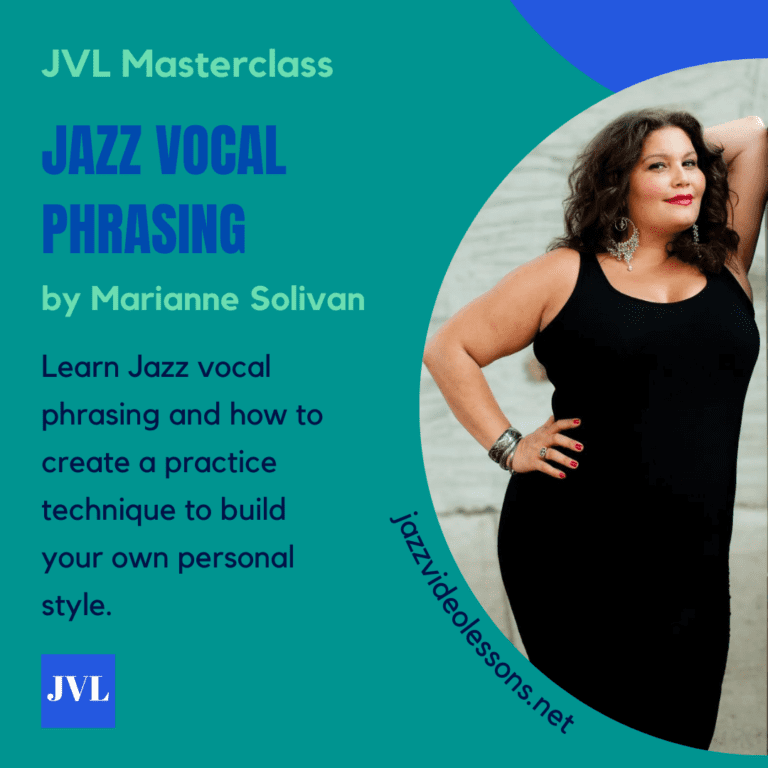 Marianne Solivan Jazz Vocal Phrasing